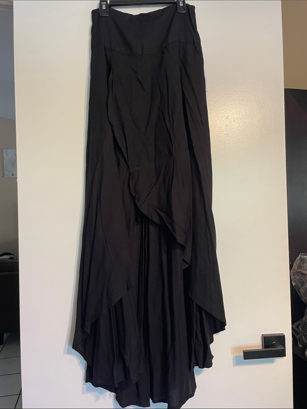 O'Neill Black High-Low Asymmetrical Skirt